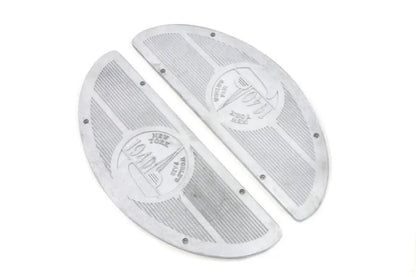 V-Twin World's Fair 1940 Alloy Footboard Inserts for Harley Davidson FL Models by V-Twin