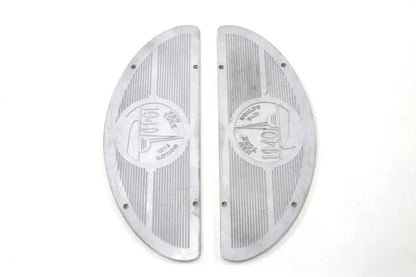 V-Twin World's Fair 1940 Alloy Footboard Inserts for Harley Davidson FL Models by V-Twin