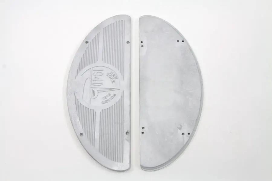 V-Twin World's Fair 1940 Alloy Footboard Inserts for Harley Davidson FL Models by V-Twin
