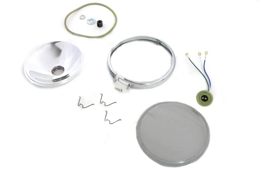 V-Twin Cycle Ray Lens Kit for Harley Davidson EL and FL Models by V-Twin