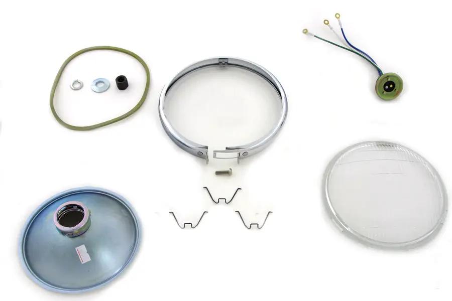 V-Twin Cycle Ray Lens Kit for Harley Davidson EL and FL Models by V-Twin