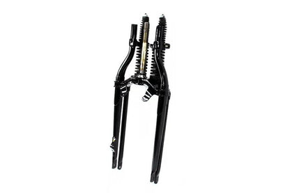 V-Twin 18 inch Spring Fork Assembly for Harley Davidson W Models, Black by V-Twin