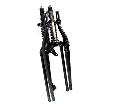 V-Twin 18 inch Spring Fork Assembly for Harley Davidson W Models, Black by V-Twin