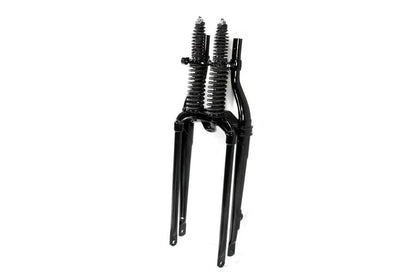 V-Twin 18 inch Spring Fork Assembly for Harley Davidson W Models, Black by V-Twin