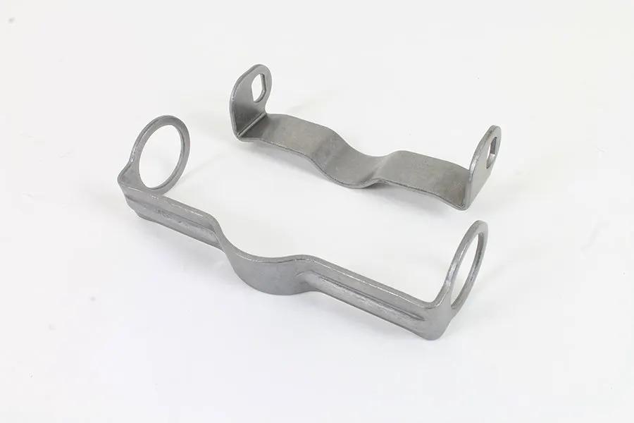 V-Twin Raw Spring Fork Shock Bracket Set for Harley Davidson EL Models by V-Twin