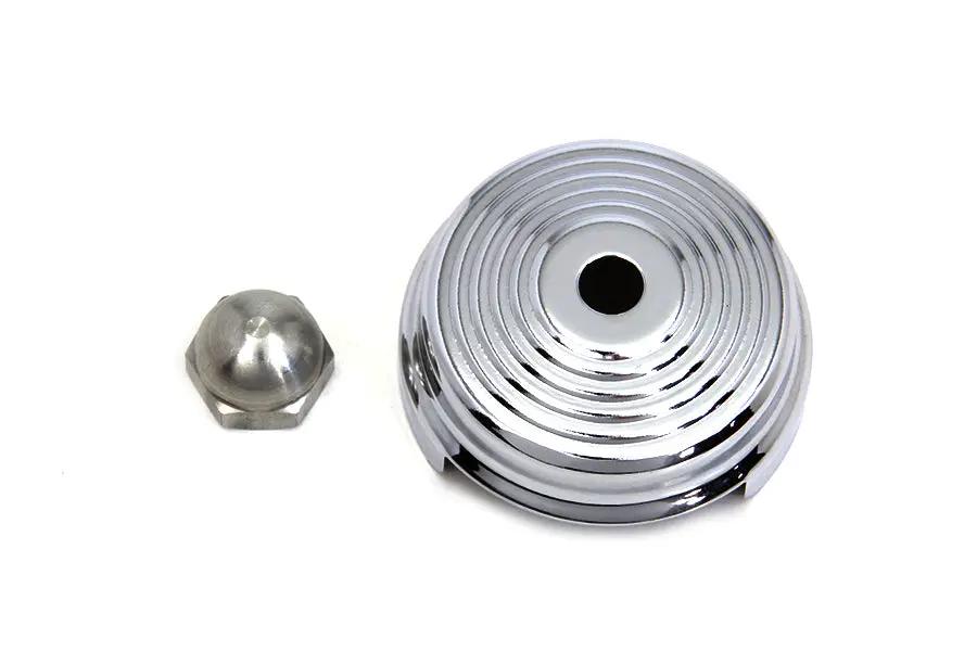 V-Twin Chrome Spring Fork Damper Cover for Harley Davidson W Models (Part #77898) by V-Twin