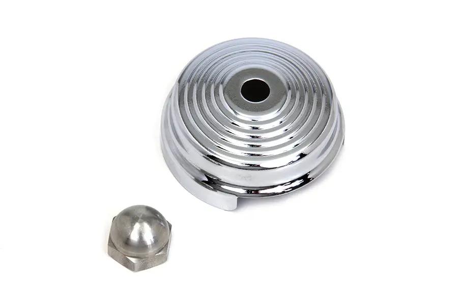 V-Twin Chrome Spring Fork Damper Cover for Harley Davidson W Models (Part #77898) by V-Twin