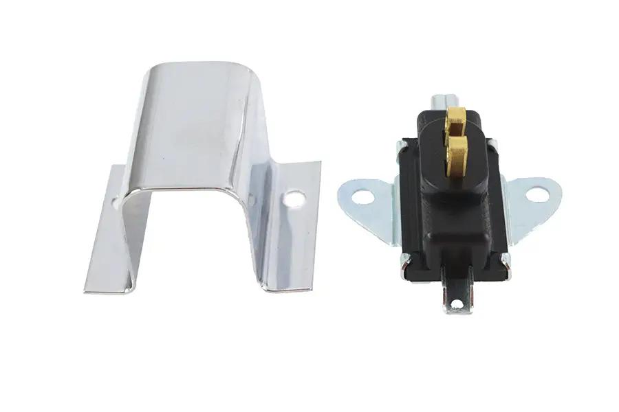 V-Twin Indian Brake Switch with Chrome Cover for Harley Davidson Chief (1937-1946) by V-Twin