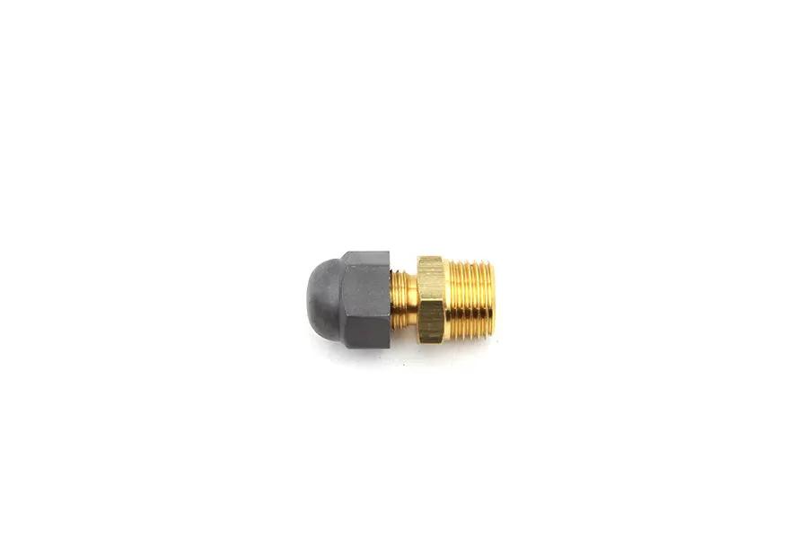 V-Twin Knucklehead Rocker Box Cap with Fitting for 1936-1937 Harley Davidson EL Models by V-Twin