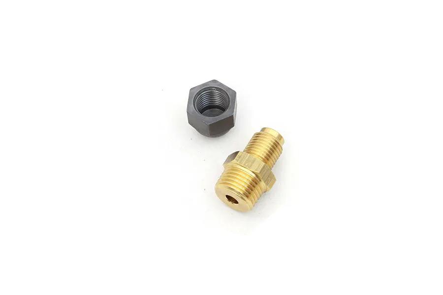 V-Twin Knucklehead Rocker Box Cap with Fitting for 1936-1937 Harley Davidson EL Models by V-Twin