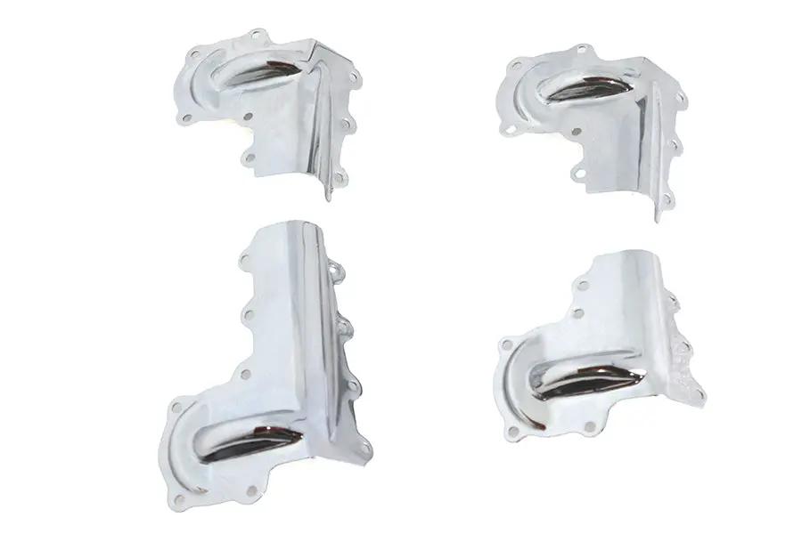 V-Twin Knucklehead Rocker Tin Set Chrome for Harley Davidson EL 1936-1945 by V-Twin