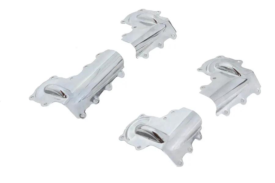 V-Twin Knucklehead Rocker Tin Set Chrome for Harley Davidson EL 1936-1945 by V-Twin