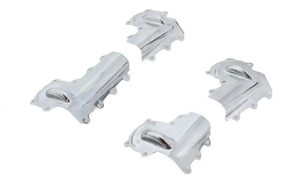 V-Twin Knucklehead Rocker Tin Set Chrome for Harley Davidson EL 1936-1945 by V-Twin