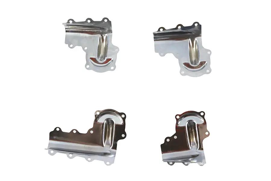 V-Twin Knucklehead Rocker Tin Set Chrome for Harley Davidson EL 1936-1945 by V-Twin