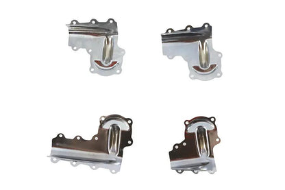V-Twin Knucklehead Rocker Tin Set Chrome for Harley Davidson EL 1936-1945 by V-Twin