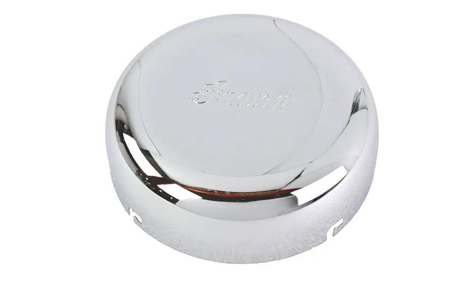 V-Twin 7 Inch Script Air Cleaner Cover Chrome for Harley Davidson Chief by V-Twin