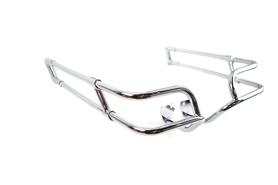 V-Twin Chrome Saddlebag Rail Set for Harley Davidson FLT Models (Part #21062) by V-Twin