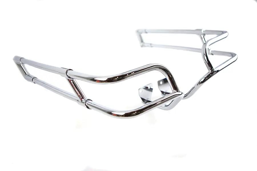 V-Twin Chrome Saddlebag Rail Set for Harley Davidson FLT Models (Part #21062) by V-Twin