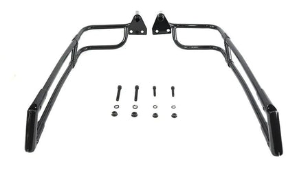V-Twin Black Saddlebag Rail Set for Harley Davidson FLT Models (Part #21062B) by V-Twin