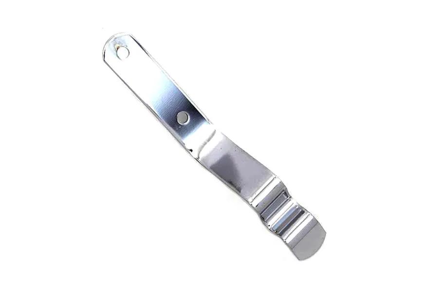 V-Twin Chrome Rear Kickstand Catch for Harley Davidson WL (1936-1945) by V-Twin