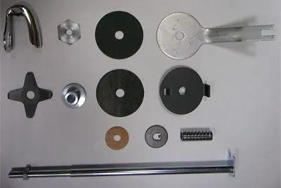 V-Twin Spring Fork Steering Damper for Harley Davidson FL and UL Models by V-Twin