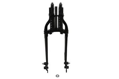 V-Twin 18 Inch Inline Spring Fork Assembly for Harley Davidson G Models - Black by V-Twin