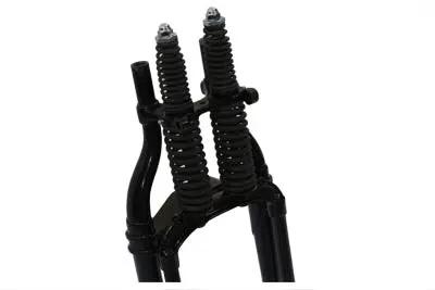 V-Twin 18 Inch Inline Spring Fork Assembly for Harley Davidson G Models - Black by V-Twin