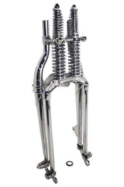 V-Twin 18 Inch Offset Spring Fork Assembly for Harley Davidson - Part Number 0260112 by V-Twin