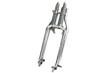 V-Twin 18 inch Spring Fork Assembly Chrome for Harley Davidson WL (1936-1945) by V-Twin