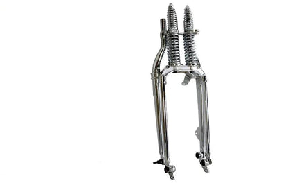 V-Twin 18 inch Spring Fork Assembly Chrome for Harley Davidson WL (1936-1945) by V-Twin