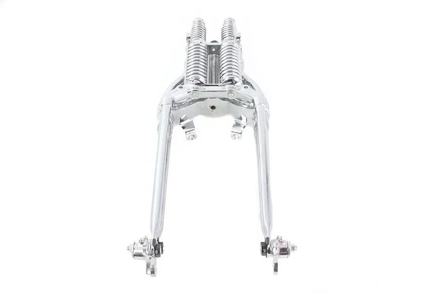 V-Twin 18 Inch Chrome Spring Fork Assembly for Harley Davidson G Models (1941-1950) by V-Twin