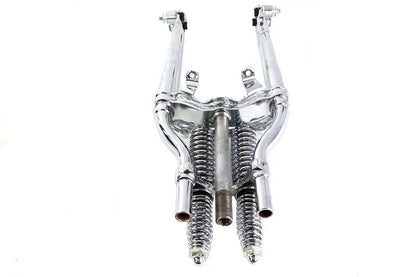 V-Twin 18 Inch Chrome Spring Fork Assembly for Harley Davidson G Models (1941-1950) by V-Twin