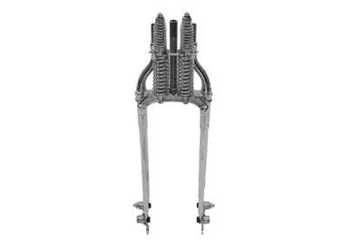 V-Twin 49-2417 22 Inch Inline Spring Fork Assembly for Harley Davidson Models by V-Twin