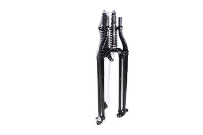 V-Twin 22 Inch Inline Spring Fork Assembly for Harley Davidson FL and UL Models by V-Twin