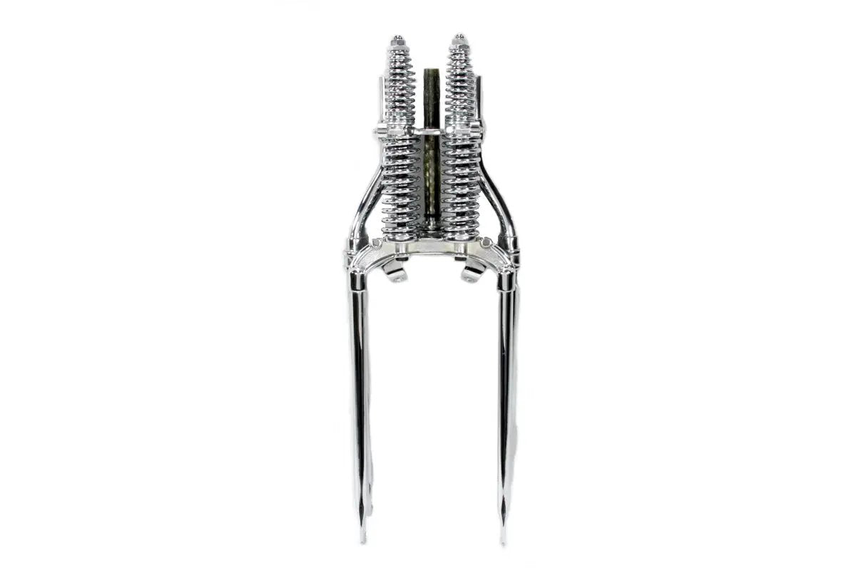 V-Twin Factory Sample 18 Inch Spring Fork Assembly Chrome for Harley Davidson G and Chief Models by V-Twin