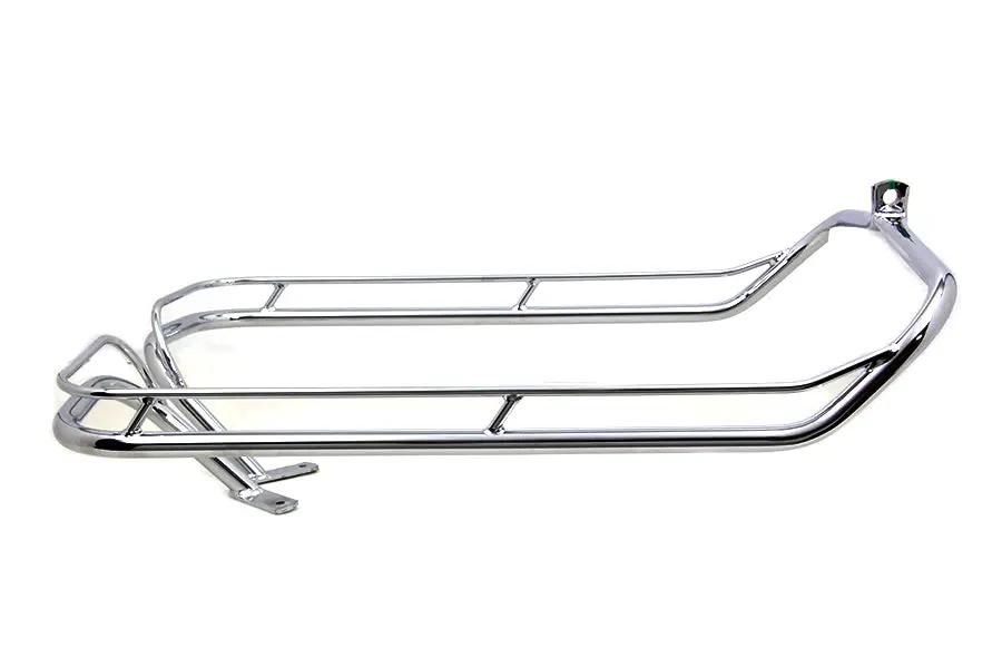 Wyatt Gatling Chrome Saddlebag Rail Kit for Harley Davidson FL Models by Wyatt Gatling