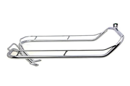 Wyatt Gatling Chrome Saddlebag Rail Kit for Harley Davidson FL Models by Wyatt Gatling