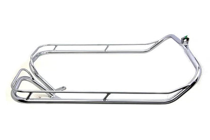 Wyatt Gatling Chrome Saddlebag Rail Kit for Harley Davidson FL Models by Wyatt Gatling