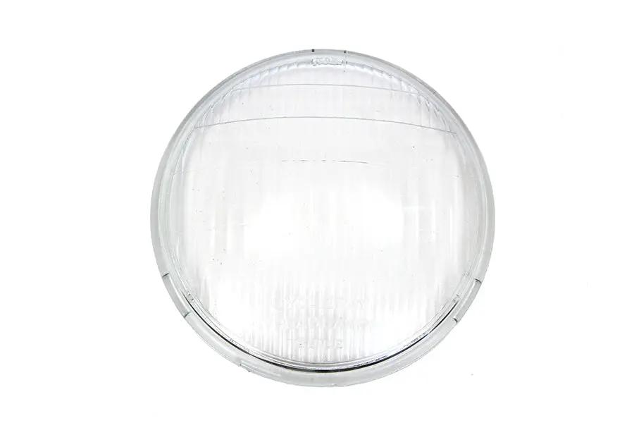 V-Twin Spring Fork Headlamp Glass Lens Clear - 6.5 Inch Diameter by V-Twin