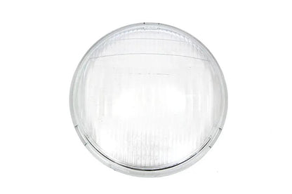 V-Twin Spring Fork Headlamp Glass Lens Clear - 6.5 Inch Diameter by V-Twin