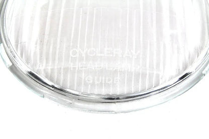 V-Twin Spring Fork Headlamp Glass Lens Clear - 6.5 Inch Diameter by V-Twin