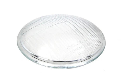 V-Twin Spring Fork Headlamp Glass Lens Clear - 6.5 Inch Diameter by V-Twin
