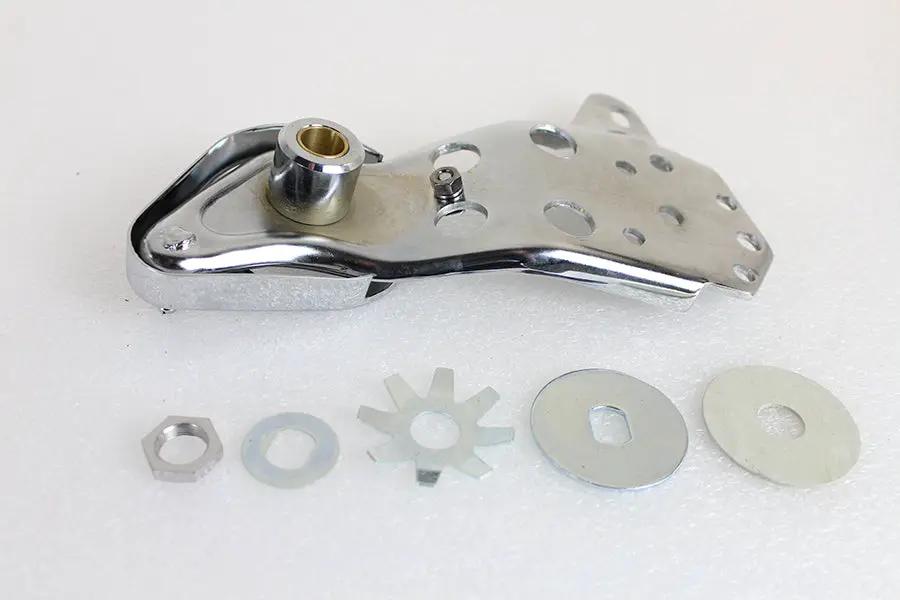 V-Twin Rocker Foot Clutch Bracket Chrome for Harley Davidson EL & FL Models by V-Twin