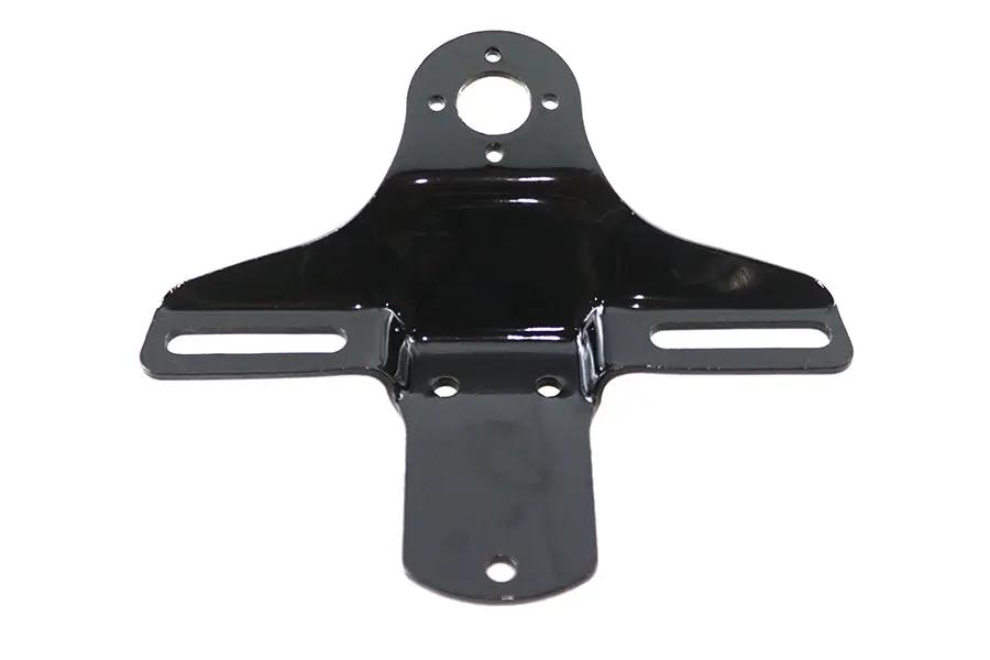 V-Twin B-2401 Gloss Black Tail Lamp Bracket for Harley Davidson VL (1934-1938) by V-Twin