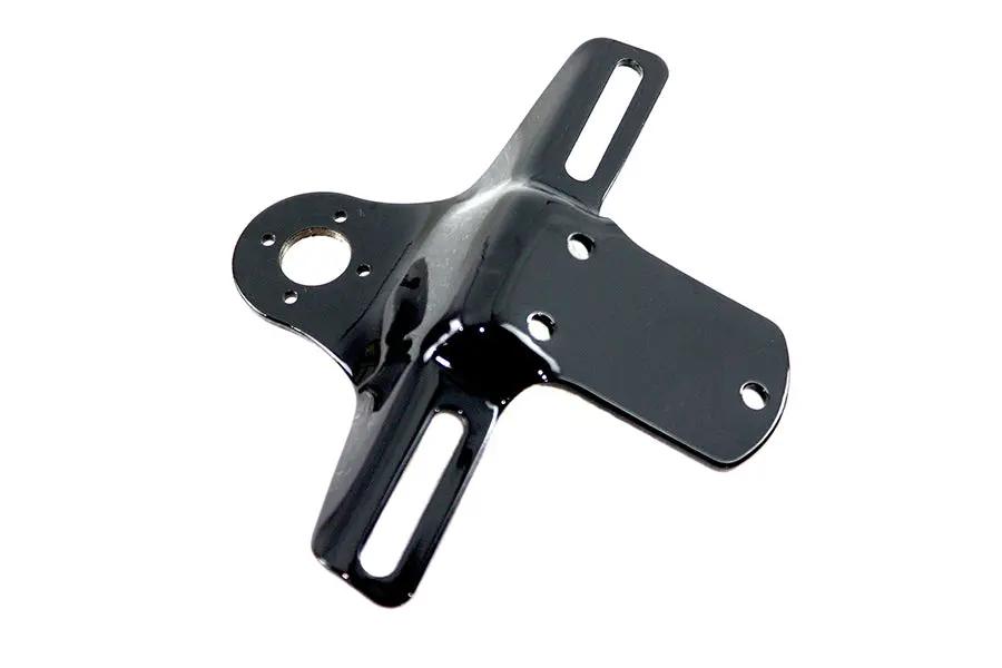 V-Twin B-2401 Gloss Black Tail Lamp Bracket for Harley Davidson VL (1934-1938) by V-Twin
