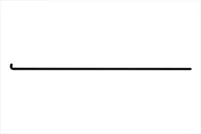 V-Twin Parkerized Rear Brake Rod for Harley Davidson UL Models - 23 Inch Length by V-Twin