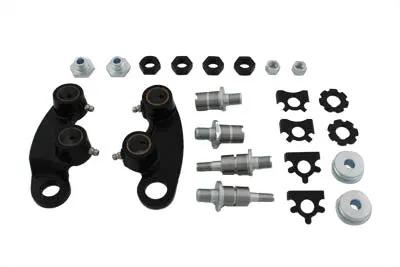 V-Twin 74 Spring Fork Rocker Kit Black for Harley Davidson EL (1936-1945) by V-Twin