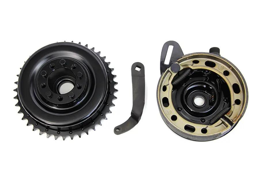 V-Twin 45 Inch Rear Brake Drum and Backing Plate Assembly for Harley Davidson W Models by V-Twin