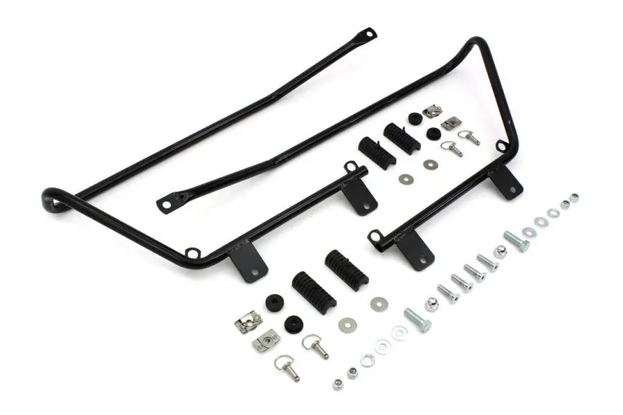 V-Twin Wyatt Gatling Saddlebag Brackets and Stud Kit for Harley FXST Models by V-Twin