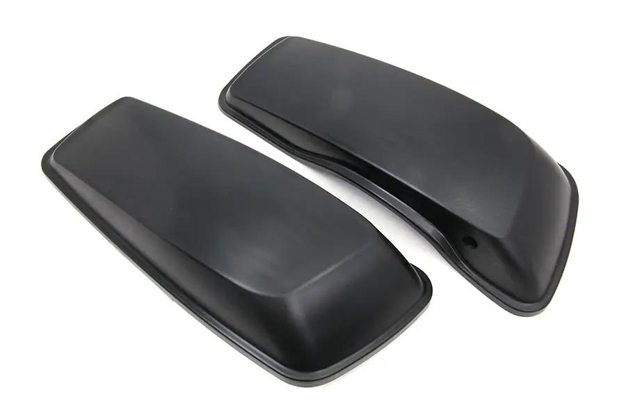 V-Twin Black Saddlebag Lid Kit for Harley Davidson FLT Models (1985-1992) by V-Twin